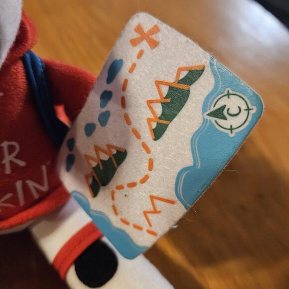 Chick Fil A Eat Mor Chikin Cow Plush Backpack Map Toy Stuffed Animal Doll - Picture 3 of 9